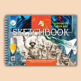 10 Pages A3 Sketchbook